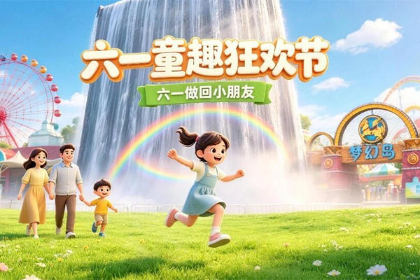 最后1天！抖音直播抢福利价！NPC在线陪玩，魔术炸场、嬉水乐园清凉开玩，61来梦幻岛开启夏日治愈之旅！