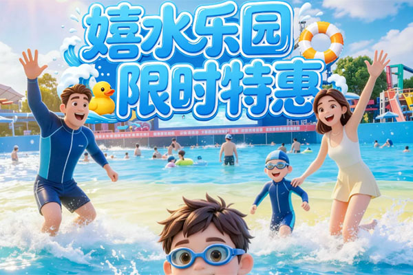 夏日炎炎去哪玩？抢39.9元嬉水乐园冰点特惠