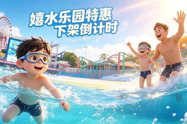 最后24小时倒计时！嬉水乐园39.9元特惠票明日正式下架！